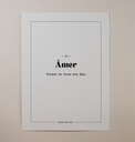ÂMER - Affiche