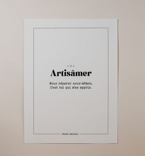 ARTISÂMER - Affiche